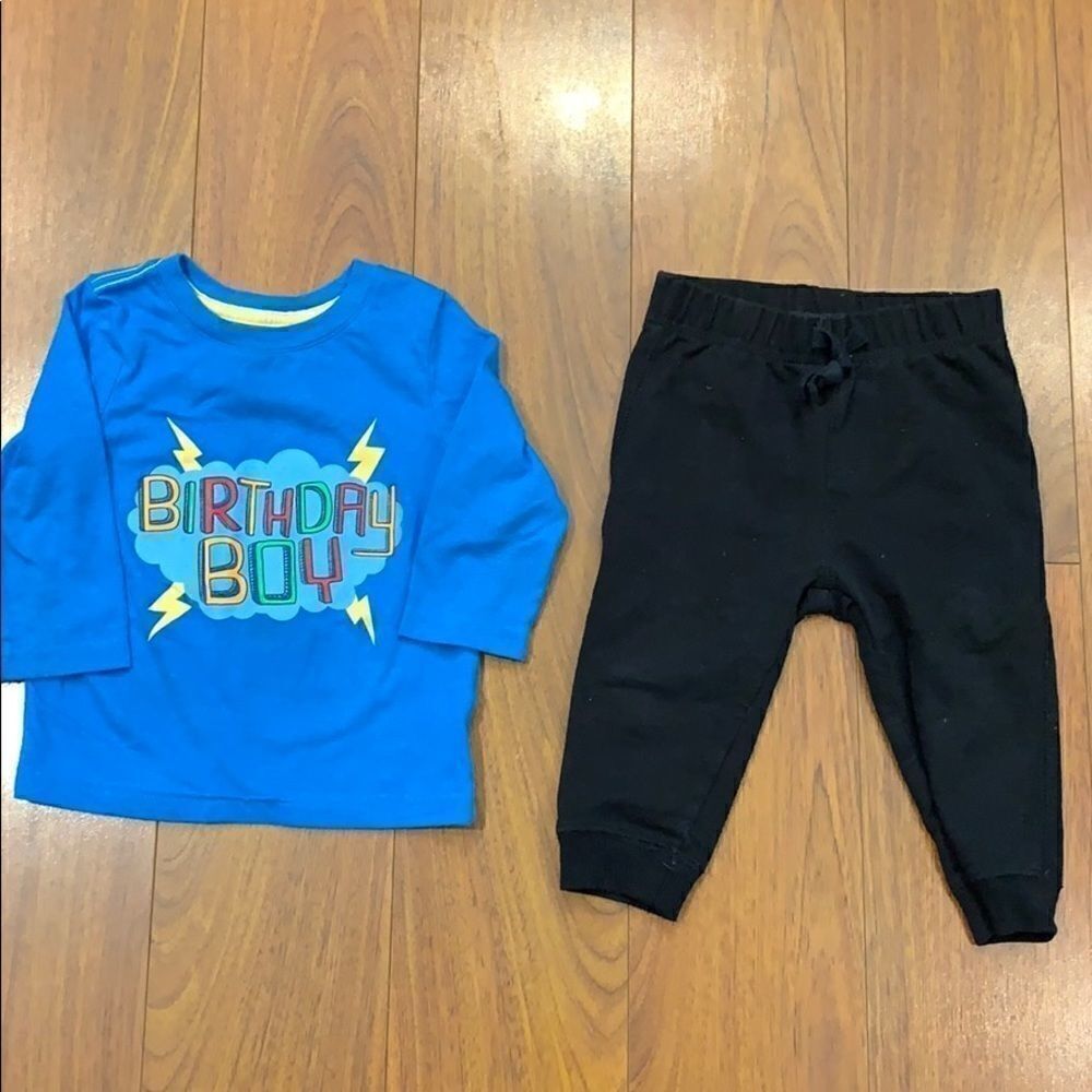 Birthday Boy Outfit 12 Months. Gently Used.
